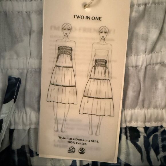 Secret Mission Super Natural Ellie Floral Tiered Maxi Skirt or Dress New - Picture 4 of 8